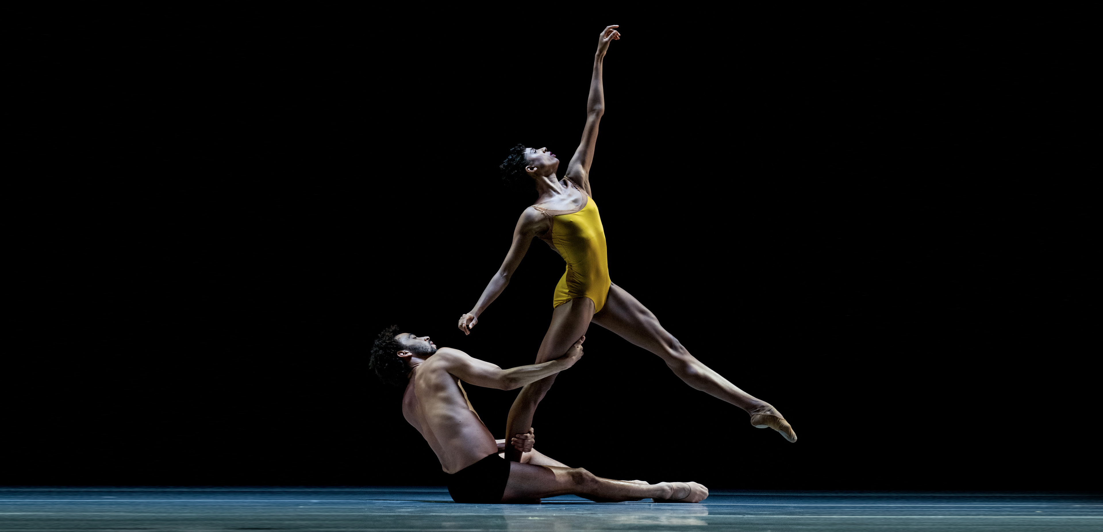 Supporters of LINES Ballet, Michael Montgomery and Adji Cissoko in Azoth