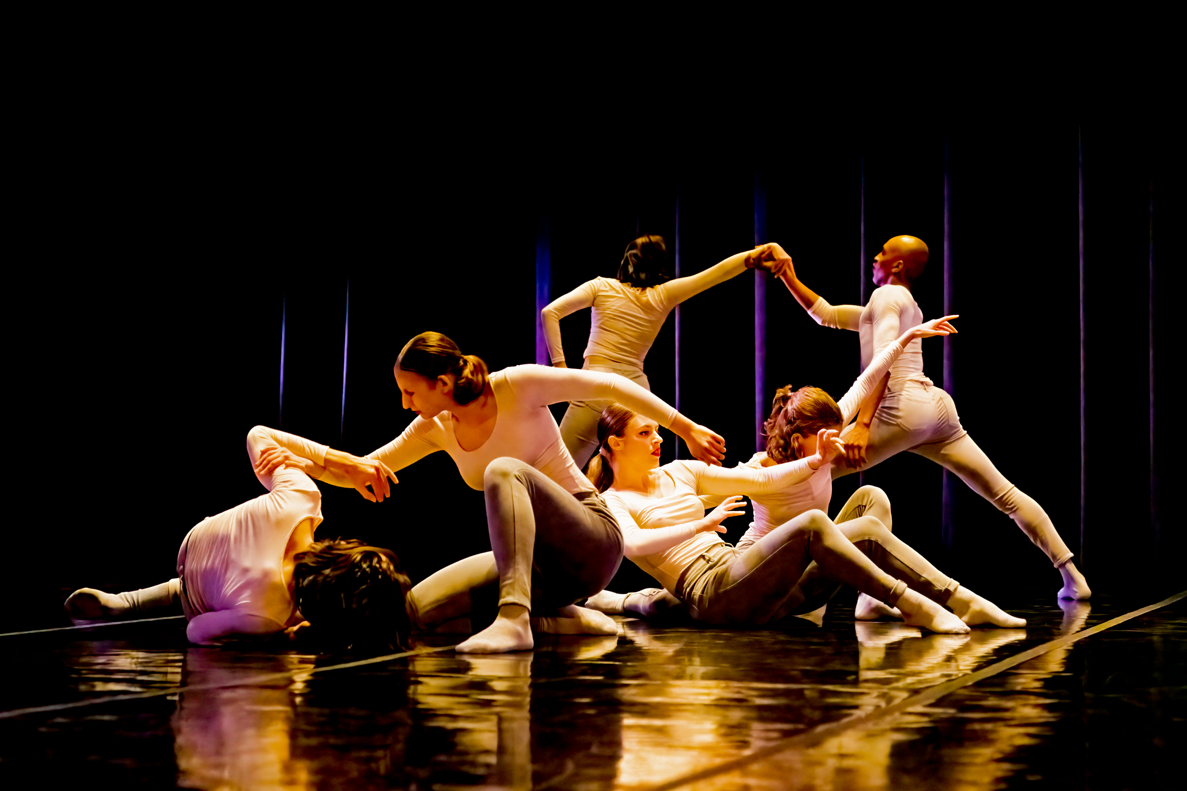 BFA at Dominican students performing in their Fall Showcase in 2021 at Angelico Concert Hall