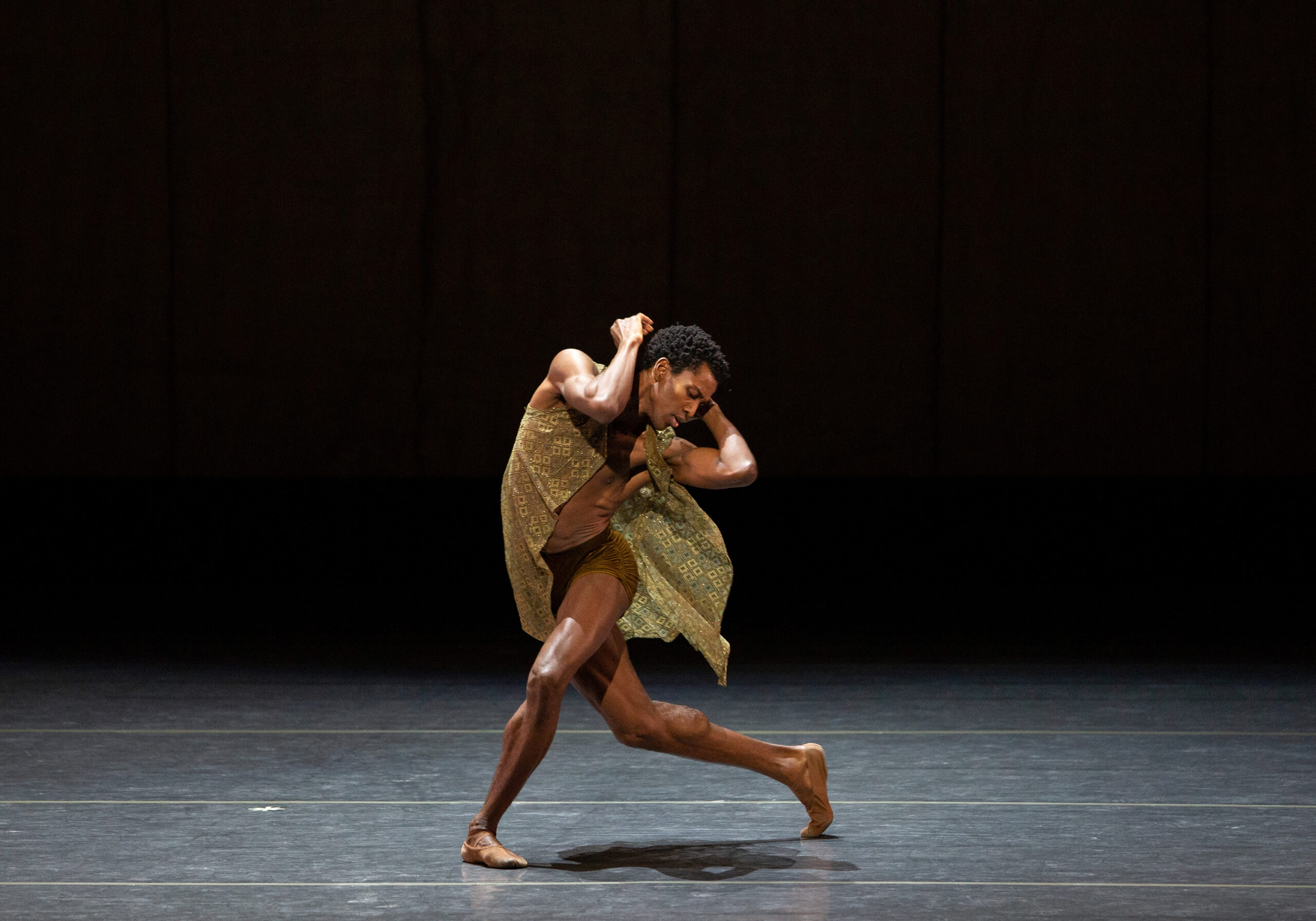 ABT dancer Calvin Royal III performing on stage in Alonzo King's "Single Eye"