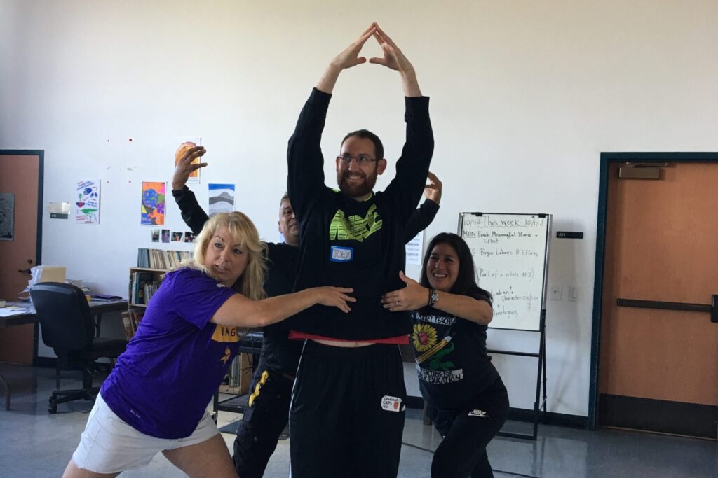 BUSD Teachers participating in a Professional Development Workshop 2019 Group with LINES Community Programs